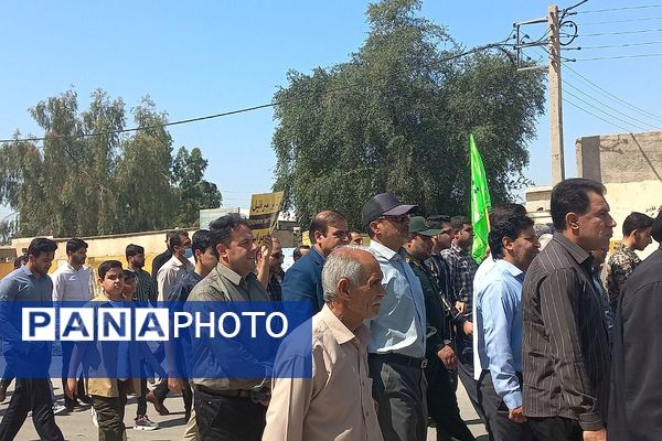 راهپیمایی روز قدس در سعدآباد