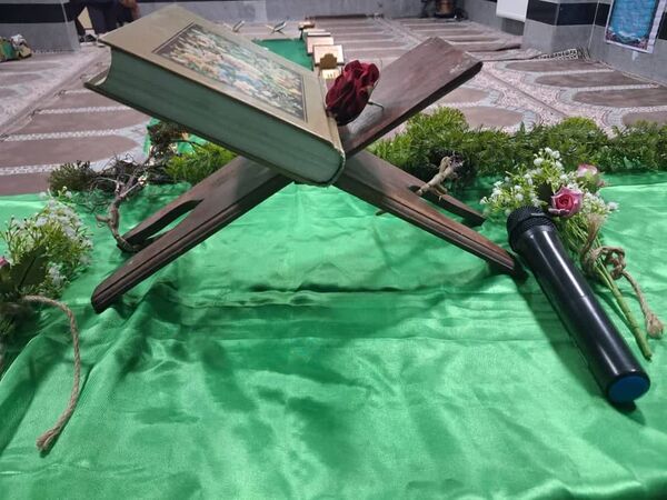 برگزاری محفل انس با قرآن کریم در مدرسه حضرت خدیجه کبری (س) جم