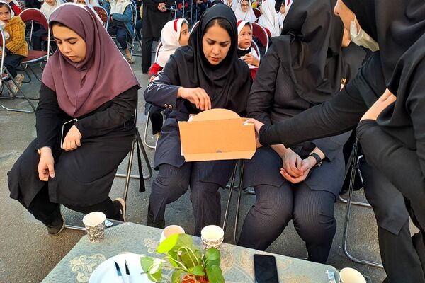 حال و هوای فاطمیه در مدرسه شادروان مهدیزاده