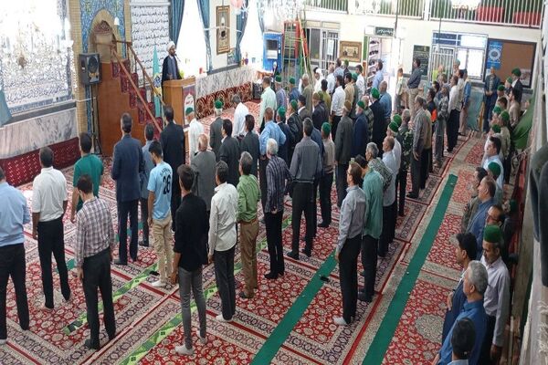 نماز عبادی سیاسی جمعه در شهر بار 