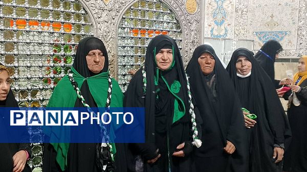 کاروان زیارتی دختران حضرت زهرا (س) در مشهد مقدس 