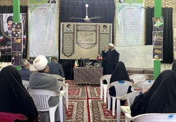 برگزاری حسینیه گفتمان در اشکذر 
