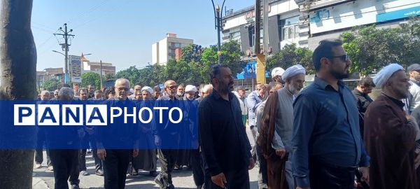 عزاداری شهادت ثامن‌الحجج(ع) در جویبار