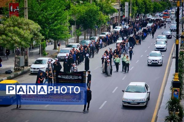 مراسم عزاداری امام صادق(ع) در مصلی هشتگرد 