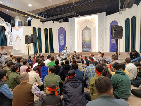 مراسم ولادت امام حسن مجتبی(ع) در میدان شهدای مشهد مقدس