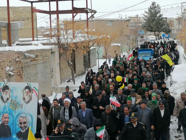 راهپیمایی ۲۲ بهمن، تجلی اتحاد و اراده ملی در بایگ