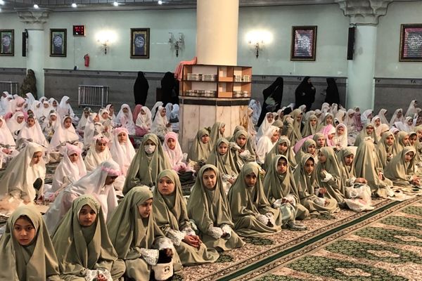 جشن بندگی دختران ناحیه دو شهرری 