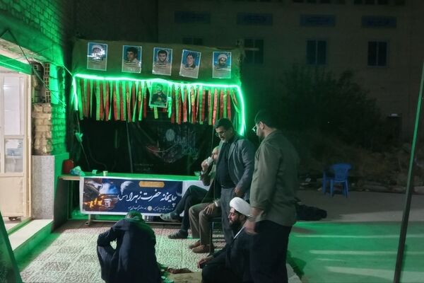 همایش عزاداری فاطمیه در حوزه علمیه شهرستان لردگان