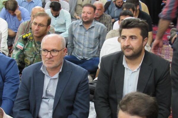 مراسم چهلمین روز شهادت شهدای اقتدار با حضور گسترده مردم کردستان در سنندج 