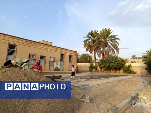 اجرای پروژه مهر در شهرستان حاجی آباد