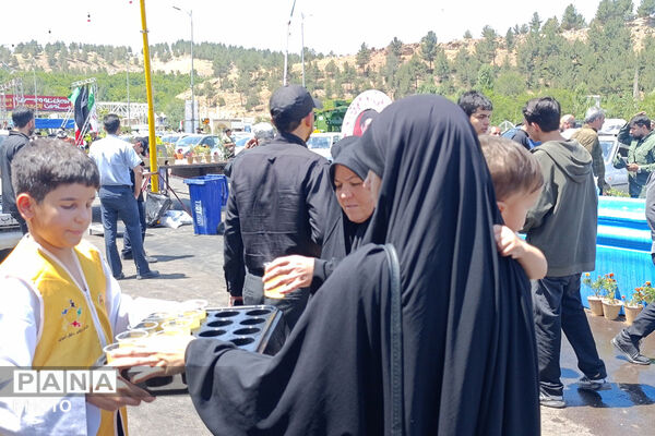 آموزش و پرورش خراسان شمالی در کنار زائران؛ از مشاوره تا خدمات سلامت در موکب باباامان
