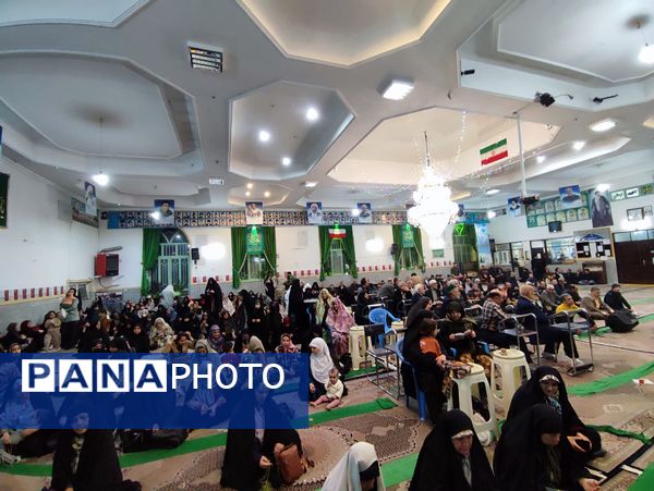 قاب پانا میزبان جشن ولادت امام زمان(عج) در مسجد خاتم پیامبران 