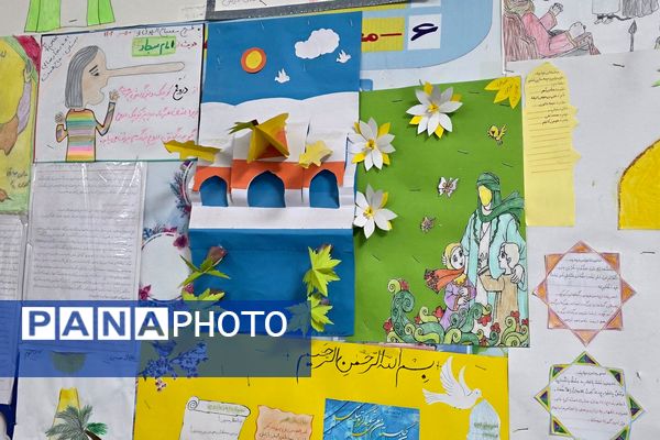 جشن میلاد با سعادت حضرت مهدی موعود(ع)در دبستان حاج همت بهارستان ۲