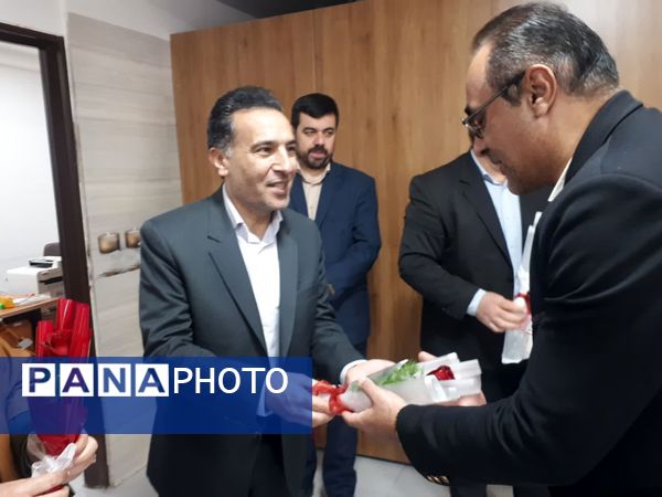 دیدار فرماندار شهرستان سملقان با رئیس بنیاد شهید به‌مناسبت گرامیداشت روز شهدا