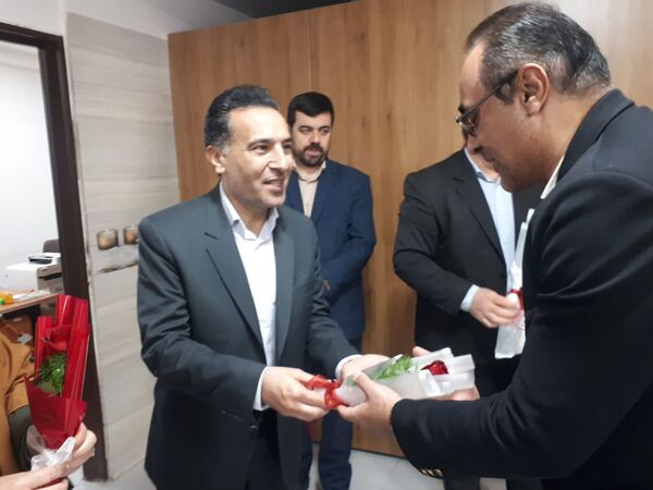 دیدار فرماندار شهرستان سملقان با رئیس بنیاد شهید به‌مناسبت گرامیداشت روز شهدا