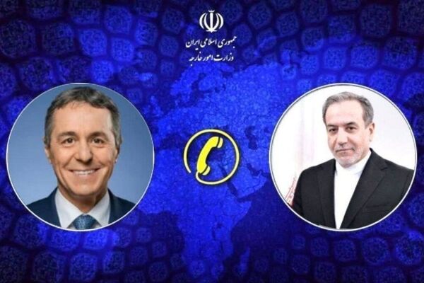 وزیران امور خارجه ایران و سوئیس گفت‌وگو کردند