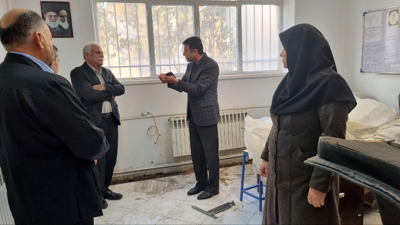 پروژه شوفاژ کشی و تعمیر موتور خانه هنرستان کیمیا