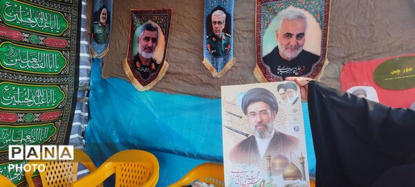 برپایی ایستگاه صلواتی آموزش و پرورش شهرستان سملقان 