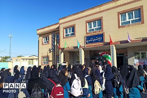 بازگشایی مدرسه شاهد ریحانه در شیروان