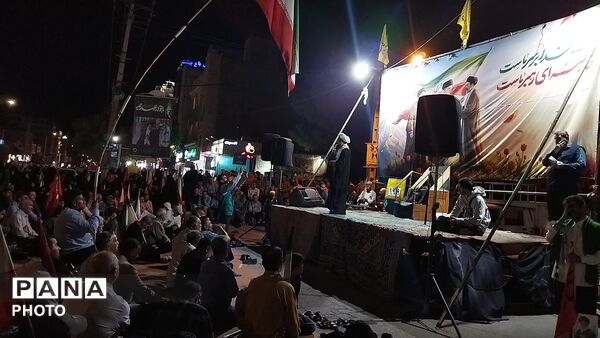 دویست و دو شب مقاومت در بلوار فضل نیشابور 