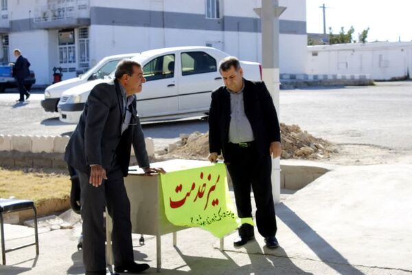 حضور پرشور کودکان در نماز جمعه گچساران