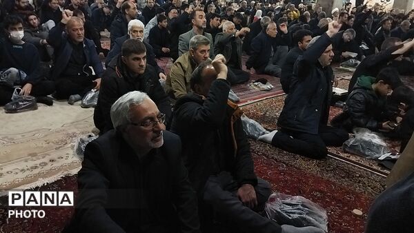 مراسم عزاداری برای شهادت امام خامنه ای در نیشابور 