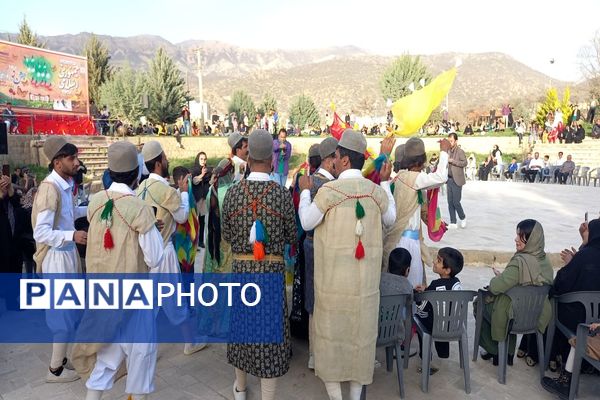 جشن نوروزگاه در پارک ساحلی یاسوج 