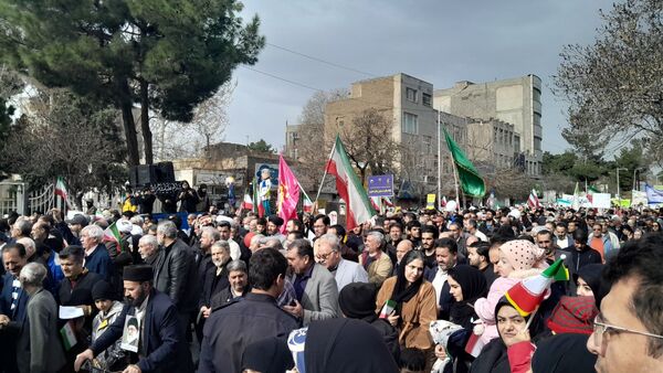 راهپیمایی ۲۲ بهمن نشان دهنده همبستگی و اتحاد مردم ایران 