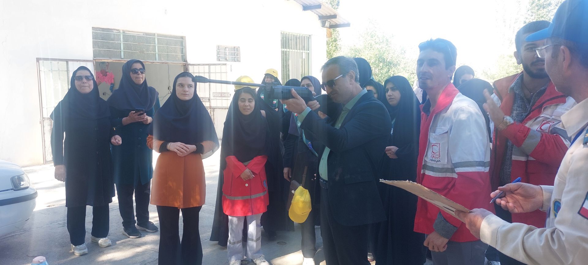 مسابقه تیراندازی با تفنگ بادی بین مربیان پیشتاز شیروان