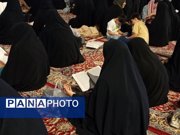 قرائت دعای کمیل در شهرستان کاشمر 