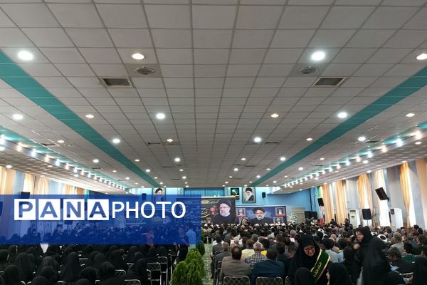 مراسم بزرگداشت شهادت آیت‌الله رئیسی و همراهانش در شهرستان رباط‌کریم 