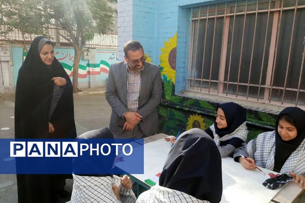 طلوع مهربانی  در آموزشگاه های دخترانه  باهنر۲ و امید 