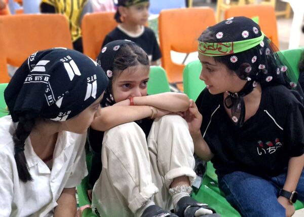 گردهمایی کودکان عاشورایی در گلوگاه 