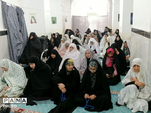 نماز جمعه در مسجد جامع شهرستان خلیل‌آباد