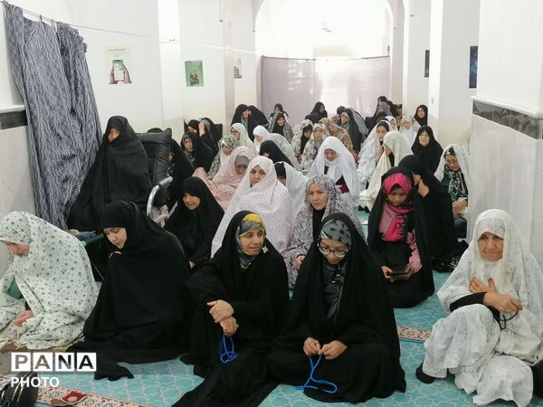 نماز جمعه در مسجد جامع شهرستان خلیل‌آباد