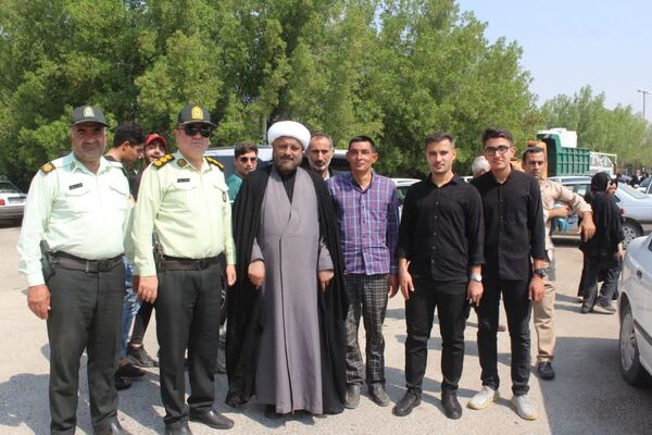 مراسم پیاده‌روی جاماندگان اربعین حسینی شهرستان فراشبند‌