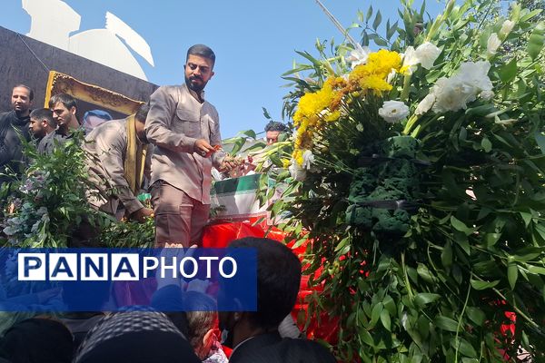 مراسم تشییع پیکر سردار شهید غلامحسین غیب پرور