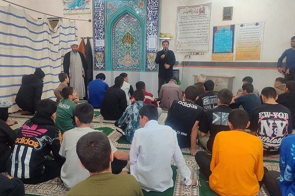 اعتکاف پسران دیشموک در مسجد امیرالمؤمنین(ع)