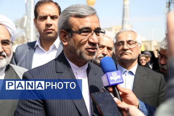 مشهد، حماسه‌ای به وسعت قدس؛ طنین فریاد مقاومت در خیابان‌ها