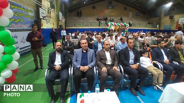 افتتاحیه مسابقات ورزشی دانش‌آموزان  پسر قطب 2 کشور در کرج