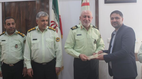 نشست خبری فرمانده انتظامی استان بوشهر با اصحاب رسانه 