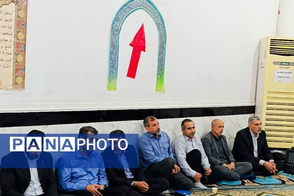 مراسم اولین سالگرد «شهید رئیسی» در حمیدیه