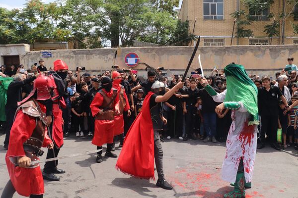 سنت قدیمی شبیه‌خوانی و خیمه‌سوزی در تبریز