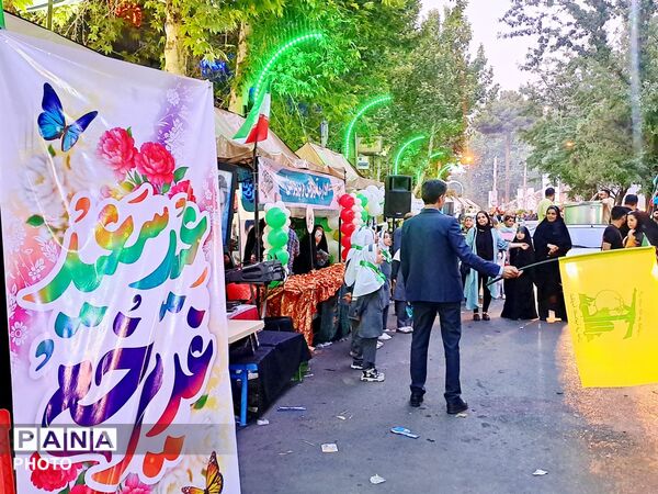 از دانش‌آموز تا معلم به عشق مولای متقیان