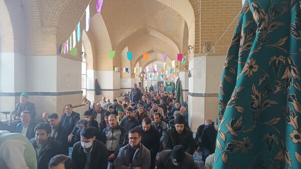 نماز عبادی و سیاسی جمعه در اولین روز از دهه فجر در نیشابور 