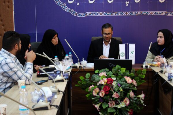افتتاحیه وبیناری مجلس دانش آموزی جمهوری اسلامی ایران در زنجان 