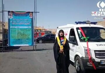 افتتاح پروژه های عمرانی بخش ارم دشتستان