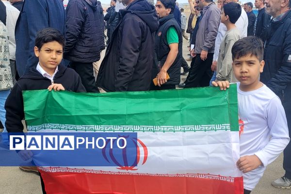 حضور پرشور مردم در راهپیمایی روز قدس در فریمان