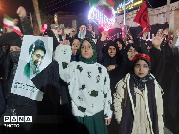 حضور گسترده مردم انقلابی در خیابان‌های گالیکش