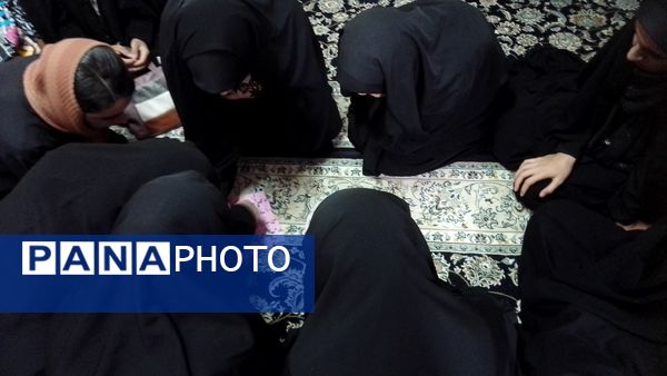 برپایی هیات جاماندگان از پیاده‌‌روی اربعین در شهر آشخانه 